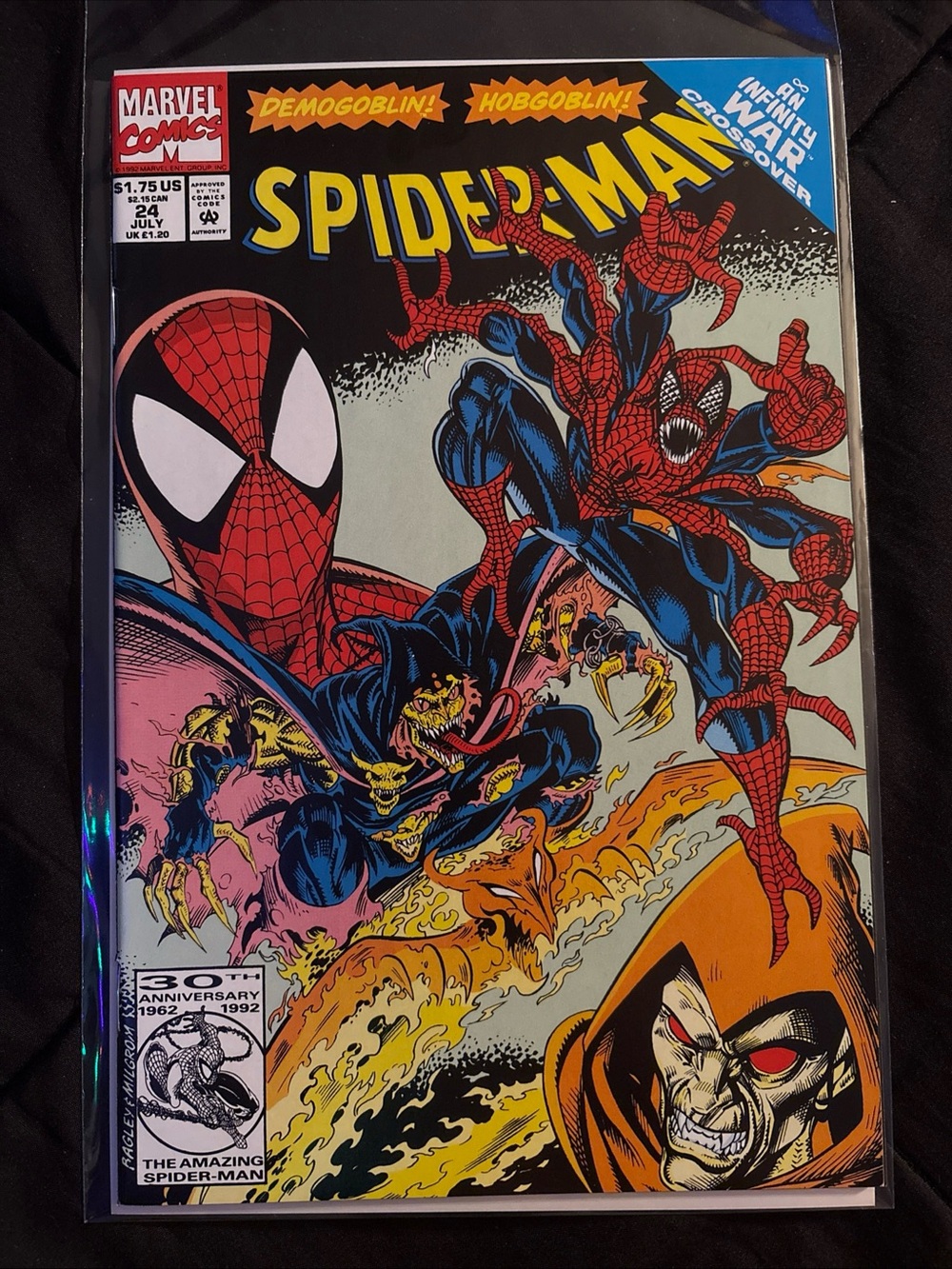 Marvel Comics Spider-Man #24 (July 1992)